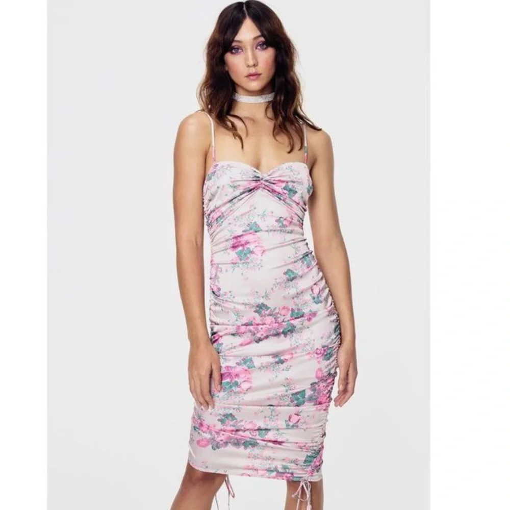 For Love and Lemons Floral Mini Dress - Picture 3 of 4
